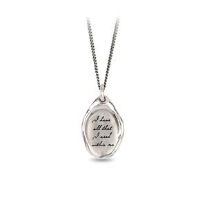 Pyrrha Affirmation Talisman 925 Sterling Silver